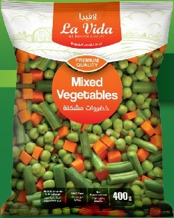 Product image - Enjoy a colorful mix of individual vegetables from LA VIDA that are tasty, healthy and great in value.
